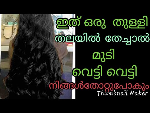 മുടികൊഴിച്ചിൽ തടഞ്ഞ്   മുടി വളർച്ച ഇരട്ടിയാക്കാൻ…