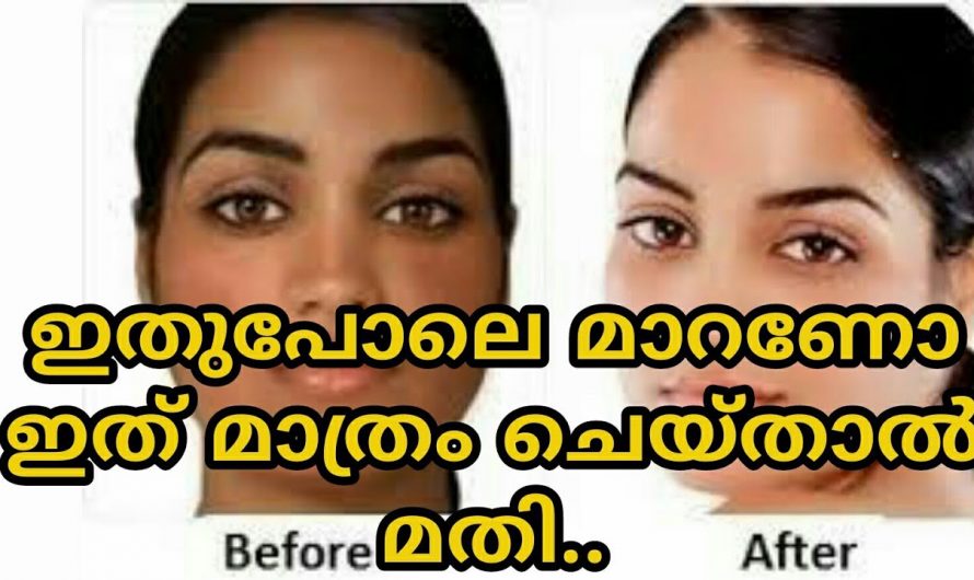 മുഖചർമ്മം തിളങ്ങാൻ കിടിലൻ വഴി..