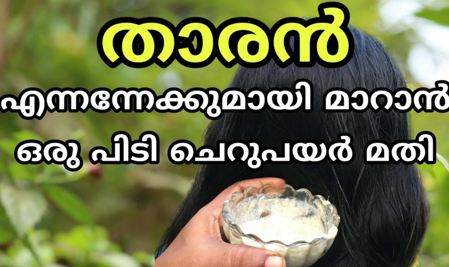 വളരെ എളുപ്പത്തിൽ തന്നെ നമുക്ക് തലയിലെ താരൻ കളയാം