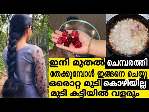 മുടി വളർച്ച പരിപോഷിപ്പിക്കുന്നതിനു ഇതാ കിടിലൻ ഒറ്റമൂലി.