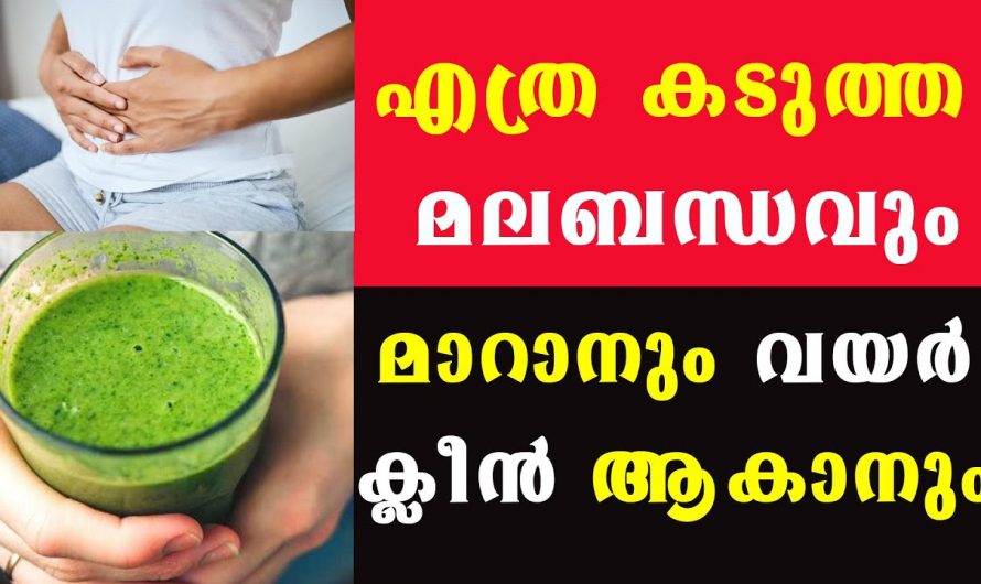 വളരെ എളുപ്പത്തിൽ മലബന്ധം പരിഹരിക്കാം കിടിലൻ മാർഗം.