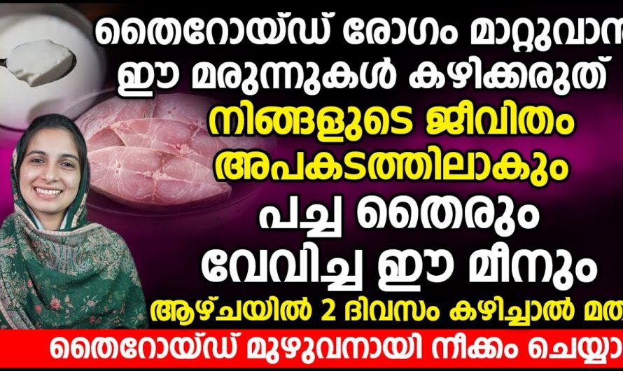 തൈറോയ്ഡ് മൂലമുള്ള പ്രശ്നത്തെ എളുപ്പത്തിൽ പരിഹരിക്കാൻ.