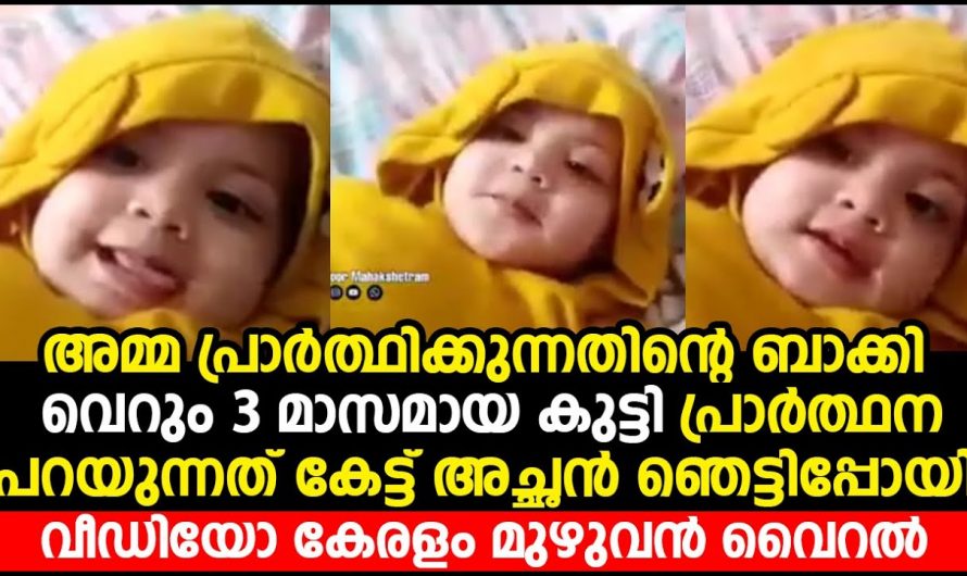 ഒരു കുഞ്ഞ് ലോകത്തെ അറിയുന്നത് അല്ലെങ്കിൽ ജീവിതത്തെ അറിയുന്നത് ജനിക്കുമ്പോൾ  അല്ല മറിച്ച് അമ്മയുടെ ഉദരത്തിൽ ആയിരിക്കുമ്പോൾ മുതലാണ്..