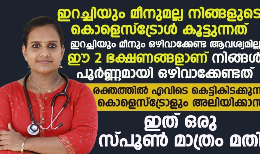 കൊളസ്ട്രോൾ നിയന്ത്രിച്ച് ആരോഗ്യം സംരക്ഷിക്കാൻ …👌