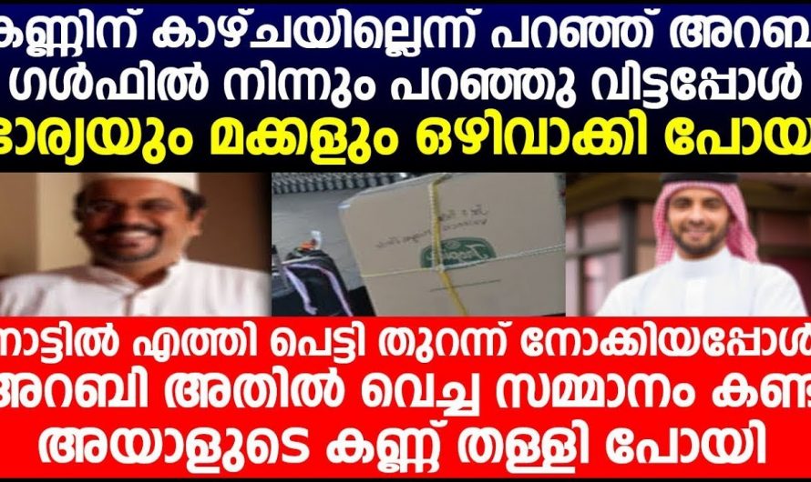 നാട്ടിലേക്ക് വരുന്ന പ്രവാസിയോട് വീട്ടുകാർ പറഞ്ഞത്…😱