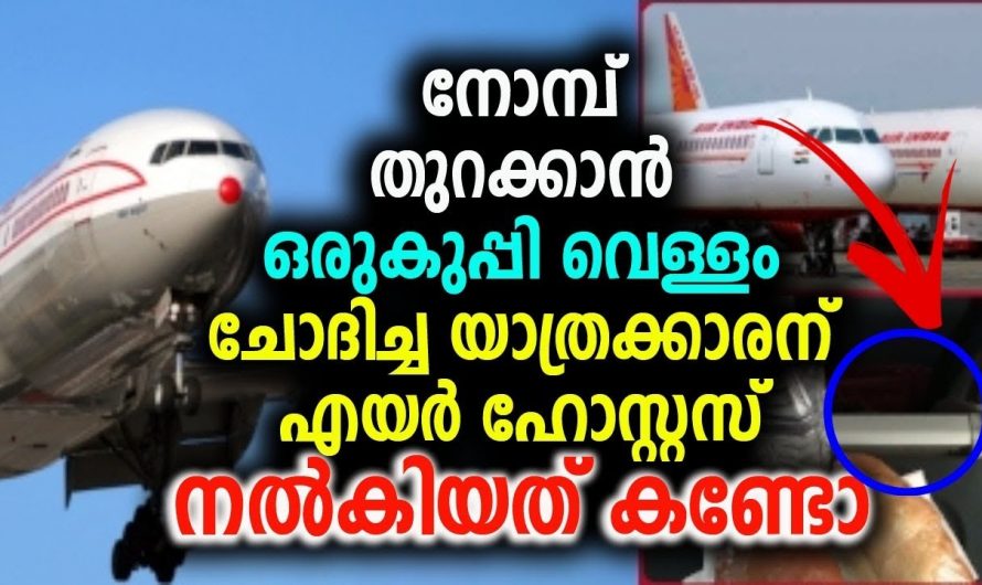 നോമ്പുതുറക്കാൻ സമയമായി ഈ ഹെയർഹോസ്റ്റസ് ചെയ്ത പ്രവർത്തി ആരെയും അതിശയിപ്പിച്ചു.