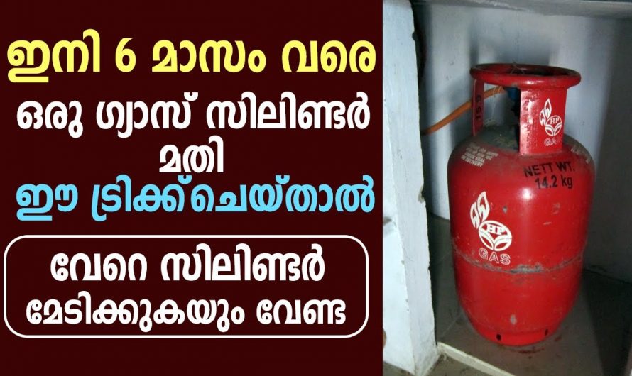 മാസങ്ങളോളം ഗ്യാസ് തീരാതെ സിലിണ്ടർ  ലഭിക്കുവാൻ ഇങ്ങനെ ചെയ്താൽ മതി.