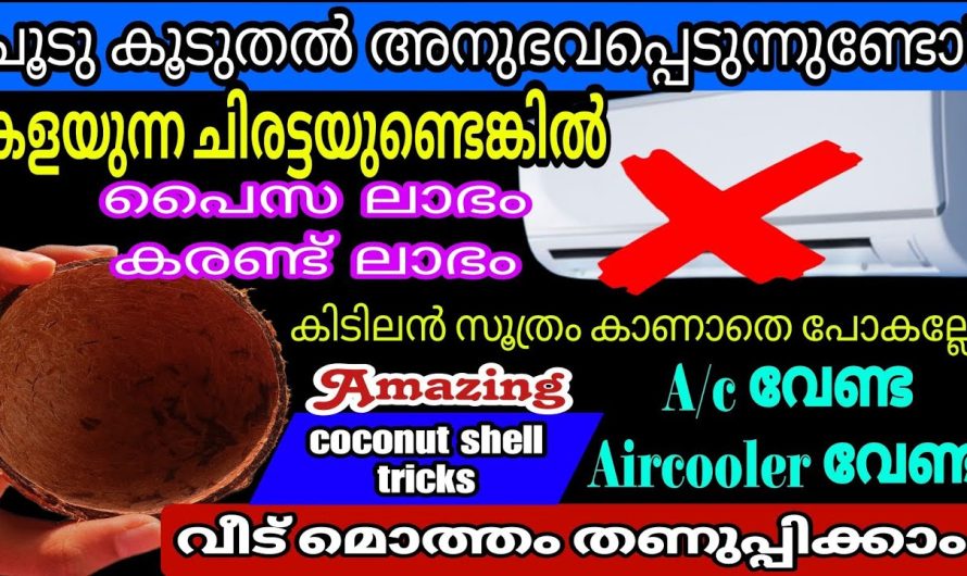 ഈ ചിരട്ട ഉപയോഗിച്ചുകൊണ്ട് നമുക്ക് വീട്ടിൽ ചെയ്യാവുന്ന ചില ഔഷധപ്രയോഗങ്ങൾ.