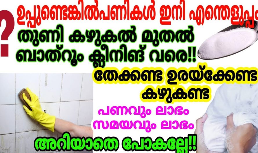 തുണികളിലെ കറ കളയുവാൻ ഇതാ ഒരു എളുപ്പ മാർഗം.