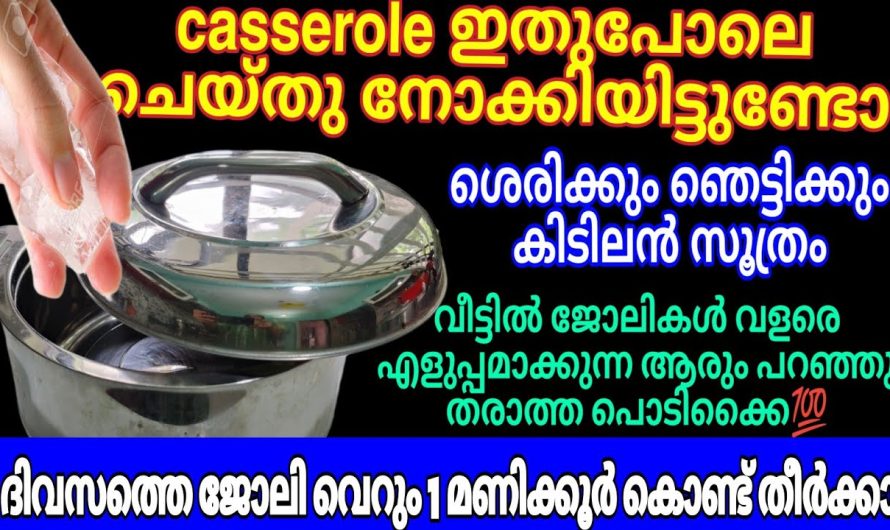 ഈയൊരു സൂത്രം അറിഞ്ഞാൽ ഒരു ദിവസത്തെ ജോലി ഒരു മണിക്കൂറിനുള്ളിൽ ചെയ്തെടുക്കാം.