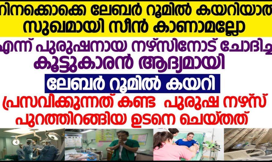 പ്രസവം നേരിട്ട് കണ്ട് ഞെട്ടിപ്പോയ പുരുഷ നഴ്സ് ചെയ്തത് കണ്ടോ.