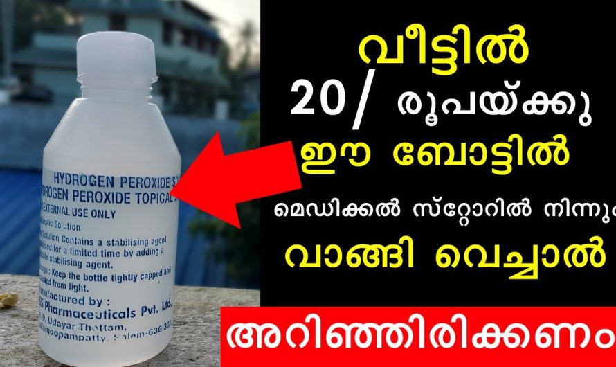 ചെടി പരിപാലനത്തിന് ഹൈഡ്രജൻ പെറോക്സൈഡ് എങ്ങനെ ഉപയോഗിക്കാം.