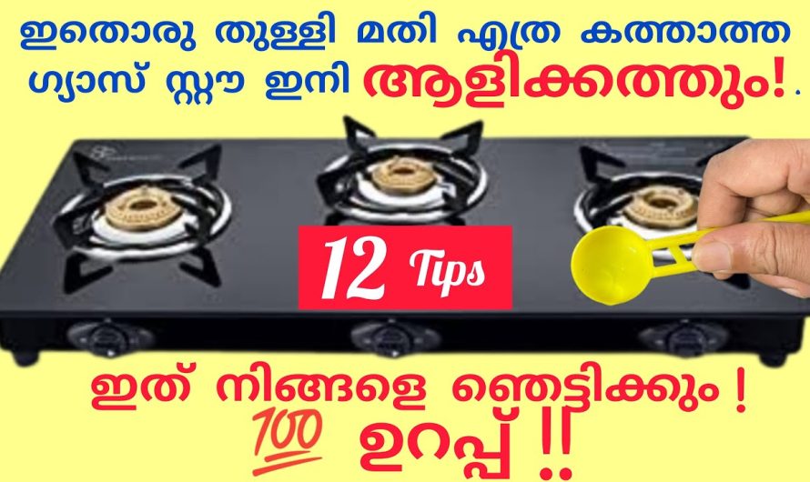 എത്ര കത്താത്ത ഗ്യാസും ഇനി മിനിറ്റുകൾക്കുള്ളിൽ ഈസിയായി ശരിയാക്കാം.