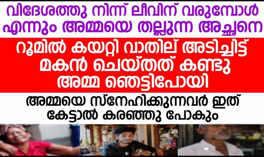 പ്രവാസിയായ അച്ഛൻ വരുന്നുണ്ട് എന്ന് അറിഞ്ഞപ്പോൾ ഈ മകൻ ചെയ്തത് കണ്ടോ..