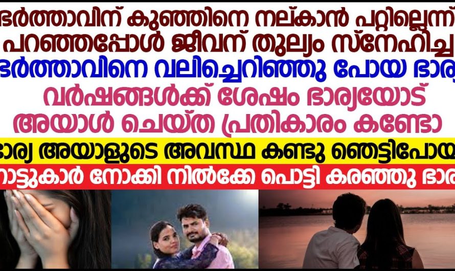 കാമുകനെ കാണണമെന്ന് ആവശ്യപ്പെട്ടപ്പോൾ ഈ ഭർത്താവ് ചെയ്തത് കണ്ടോ…