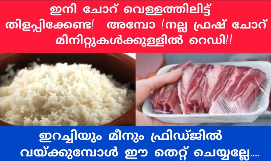 അടുക്കളയിലെ ഇക്കാര്യങ്ങൾ  ചെയ്തു നോക്കൂ ഞെട്ടിക്കും റിസൾട്ട്…