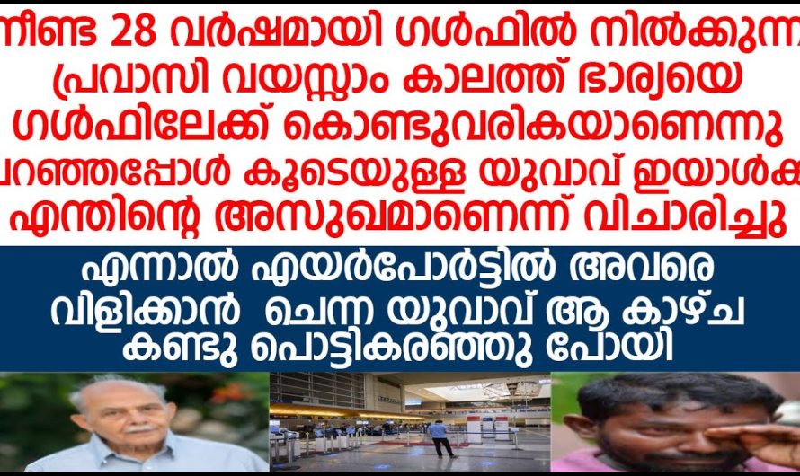 പ്രവാസിയായ യുവാവിനെ ഭാര്യ നൽകിയ സമ്മാനം കണ്ടാൽ ആരും സന്തോഷിക്കും.