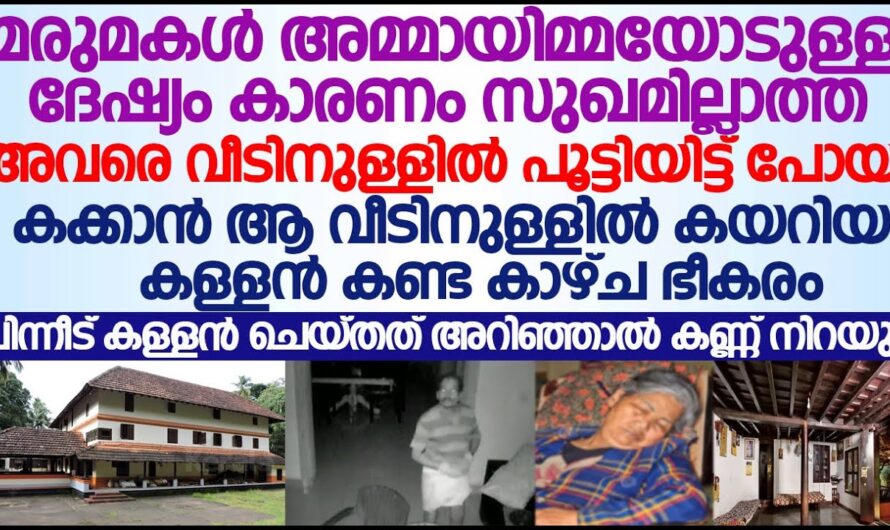 മോഷണത്തിന് കയറിയ കള്ളൻ  വീട്ടിൽ കണ്ട കാഴ്ച കണ്ടു ഞെട്ടി…