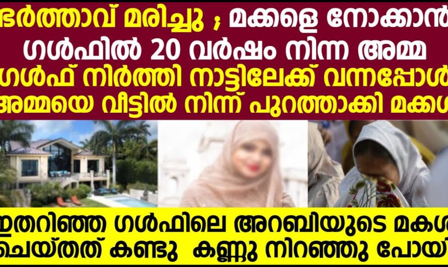 മക്കൾ പുറത്താക്കിയ അമ്മയ്ക്ക് സംഭവിച്ചത് കണ്ടോ..